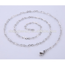 Простой дизайн ювелирные изделия ожерелье из нержавеющей стали цепи для леди BSL004-1